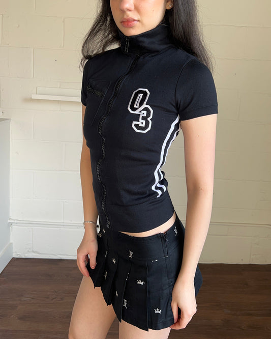 Japanese Brand Zip Up Top