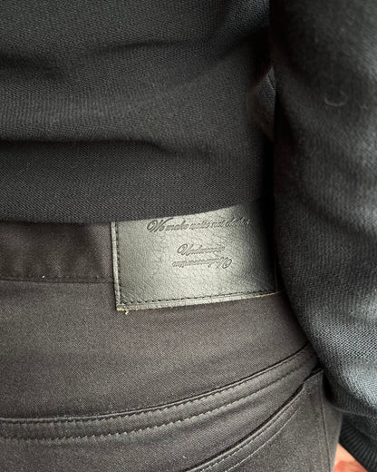 Undercover S/S 2014 "God Dog" Embroidered Black Pants