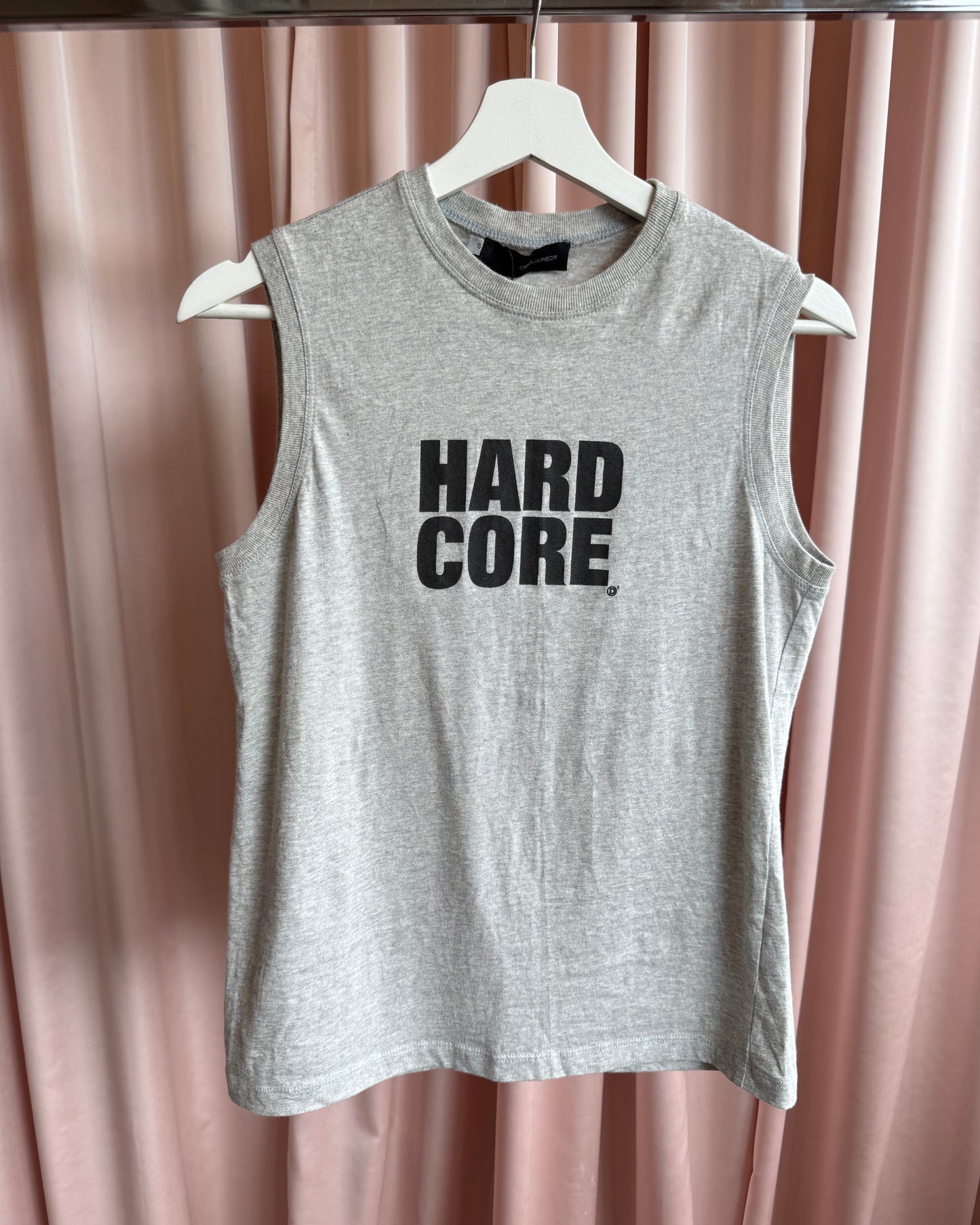 Dsquared² S/S 2002 "Hard Core" Grey Tank Top