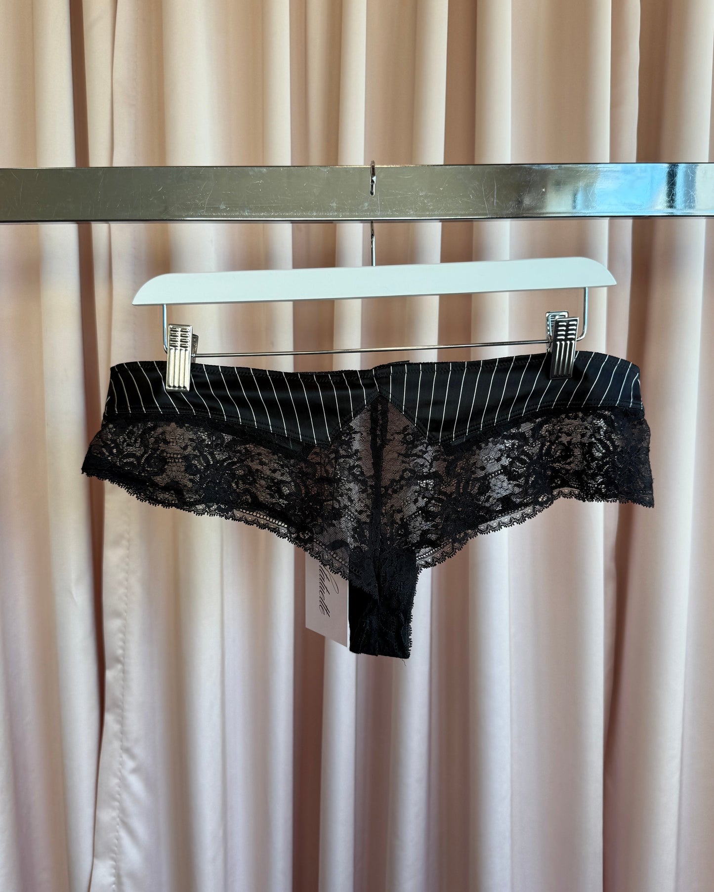 Chantal Thomass F/W 2007 Pinstripe Bra & Panty Set