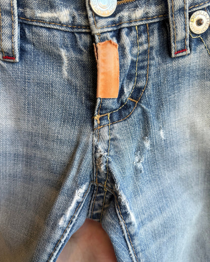 Dsquared² S/S 2006 Distressed Low Rise Denim