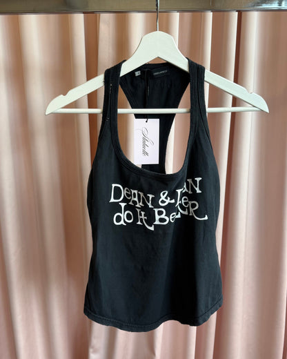 Dsquared² S/S 2005 "Dean & Dan Do It Better" Graphic Black Tank Top