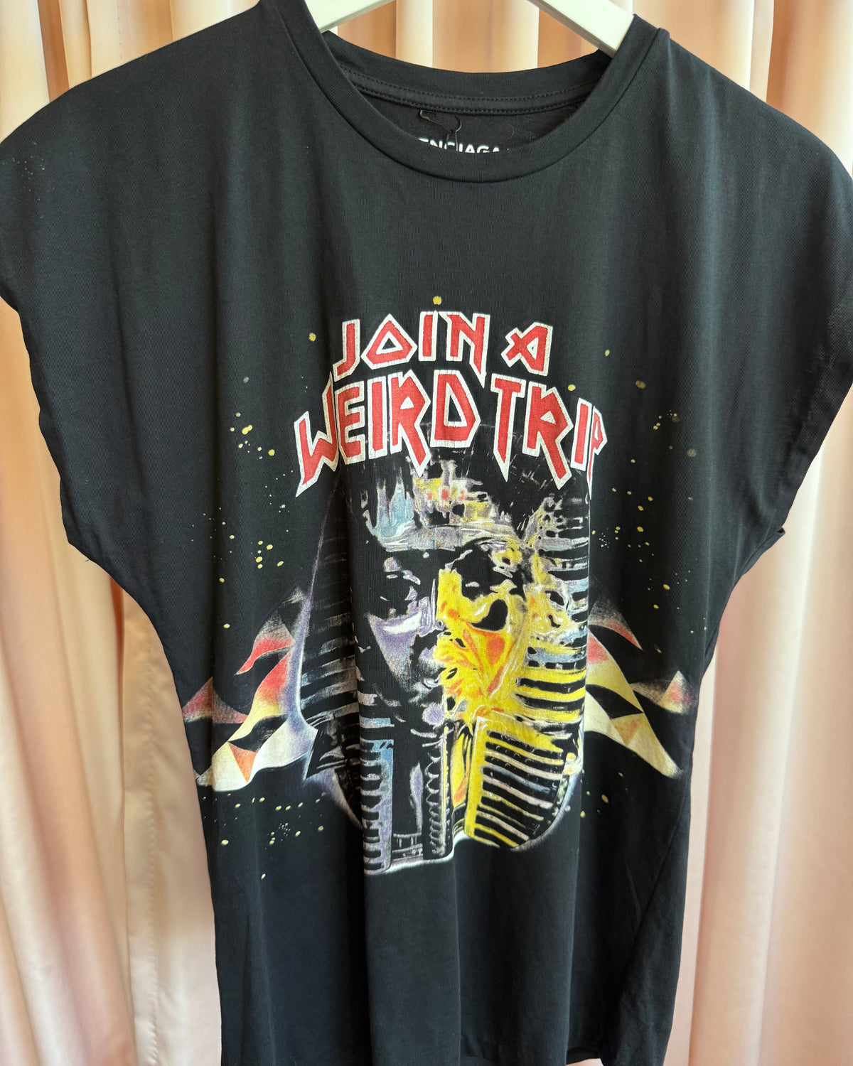 Balenciaga F/W 2012 by Ghesquière "Join A Weird Trip" Egyptofunk T-Shirt