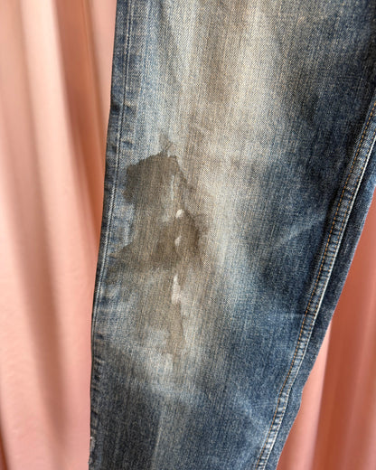Dsquared² F/W 2007 Distressed Mud Wash Denim