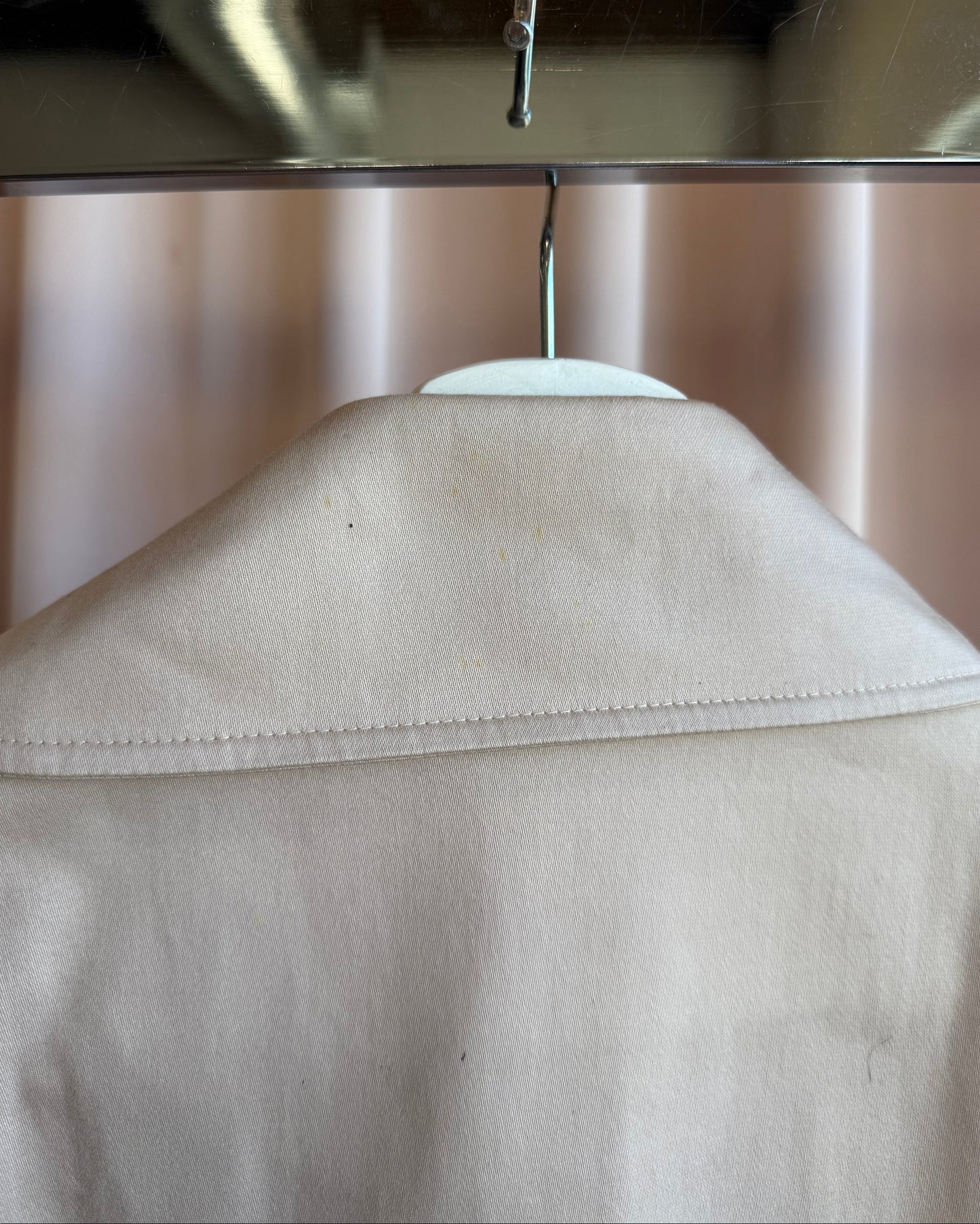 Japanese Brand Cropped Tan Trench Jacket