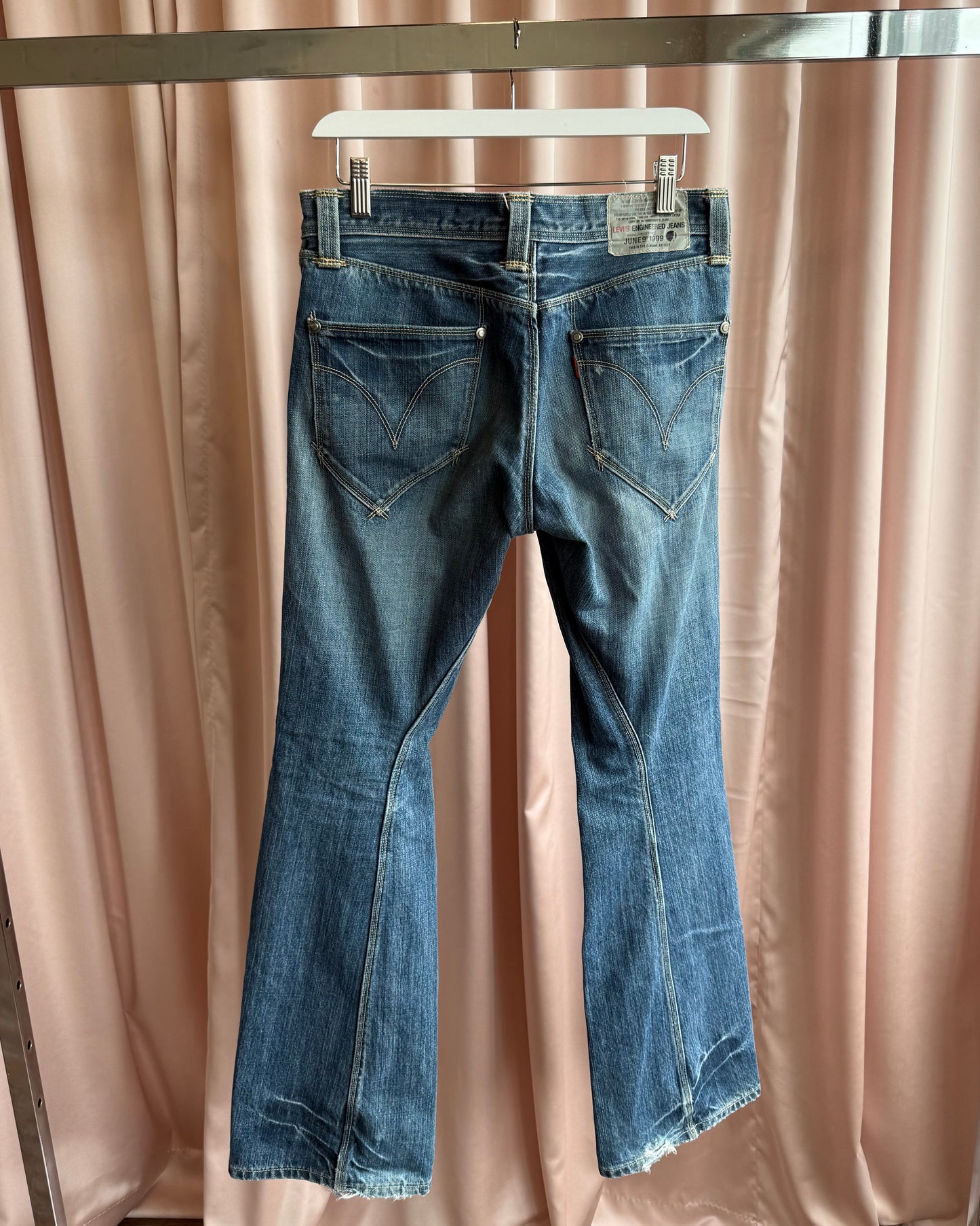 Levi's Engineered Jeans Faded Bootcut Denim