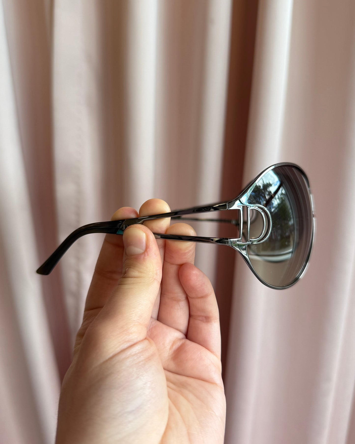 Dior 2000's Diorissimo 1 Oversized Sunglasses