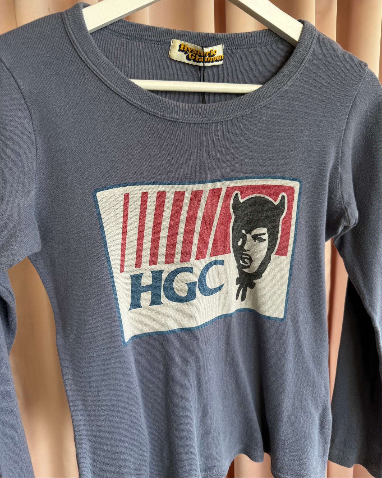 Hysteric Glamour "HGC" Graphic Long Sleeve Top