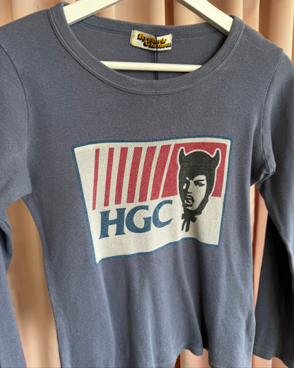 Hysteric Glamour "HGC" Graphic Long Sleeve Top