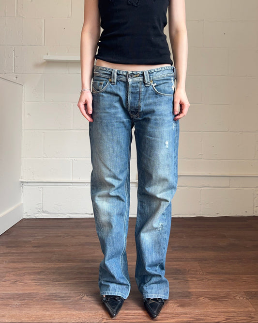 Diesel Baggy Straight Leg Denim
