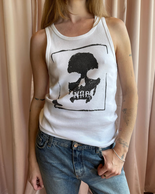 Skull Print Tank Top