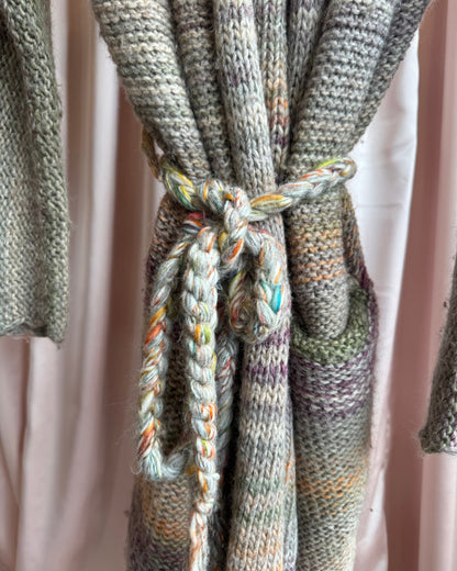 Zadig & Voltaire Multicolour Knit Belted Mia Cardigan