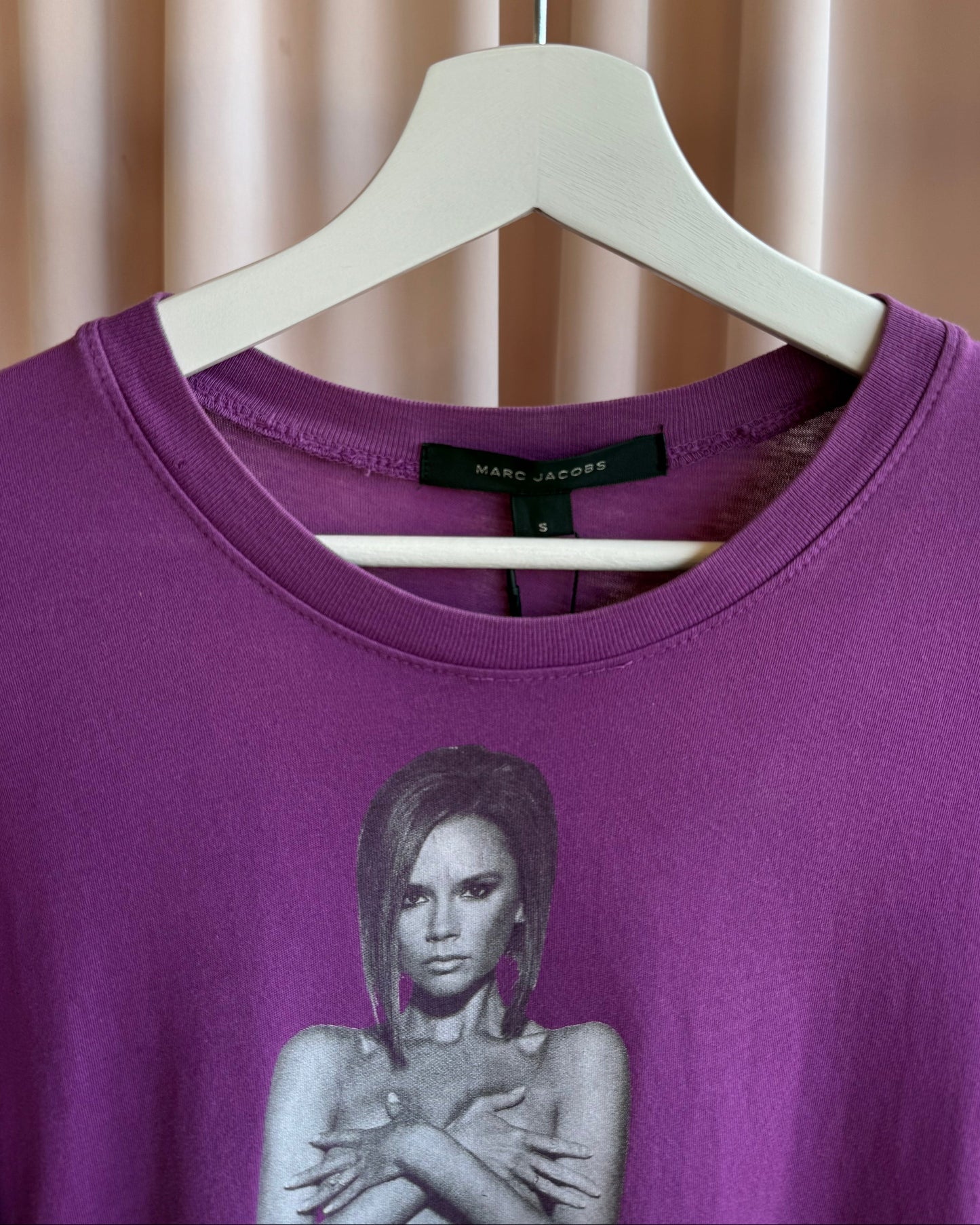 Marc Jacobs "Protect The Skin You're In" Victoria Beckham T-Shirt