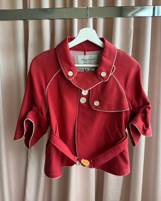 Undercover S/S 2008 “Summer Madness” Runway New w/ Tags Red Cotton Jacket