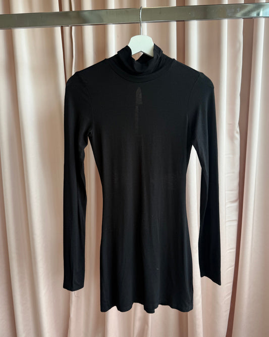 2000's Guess Turtleneck Twist Back Mini Dress