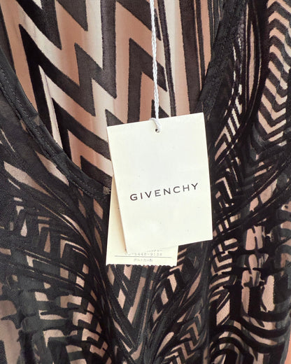 Givenchy S/S 2010 by Riccardo Tisci Sheer Black Tank Top