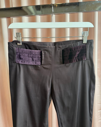 Gucci F/W 2004 by Tom Ford Eggplant Trousers
