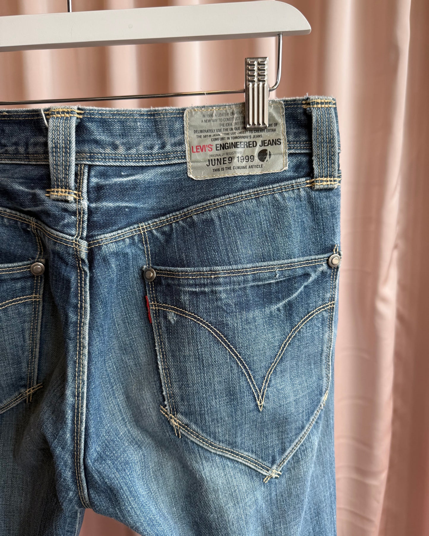 Levi's Engineered Jeans Faded Bootcut Denim