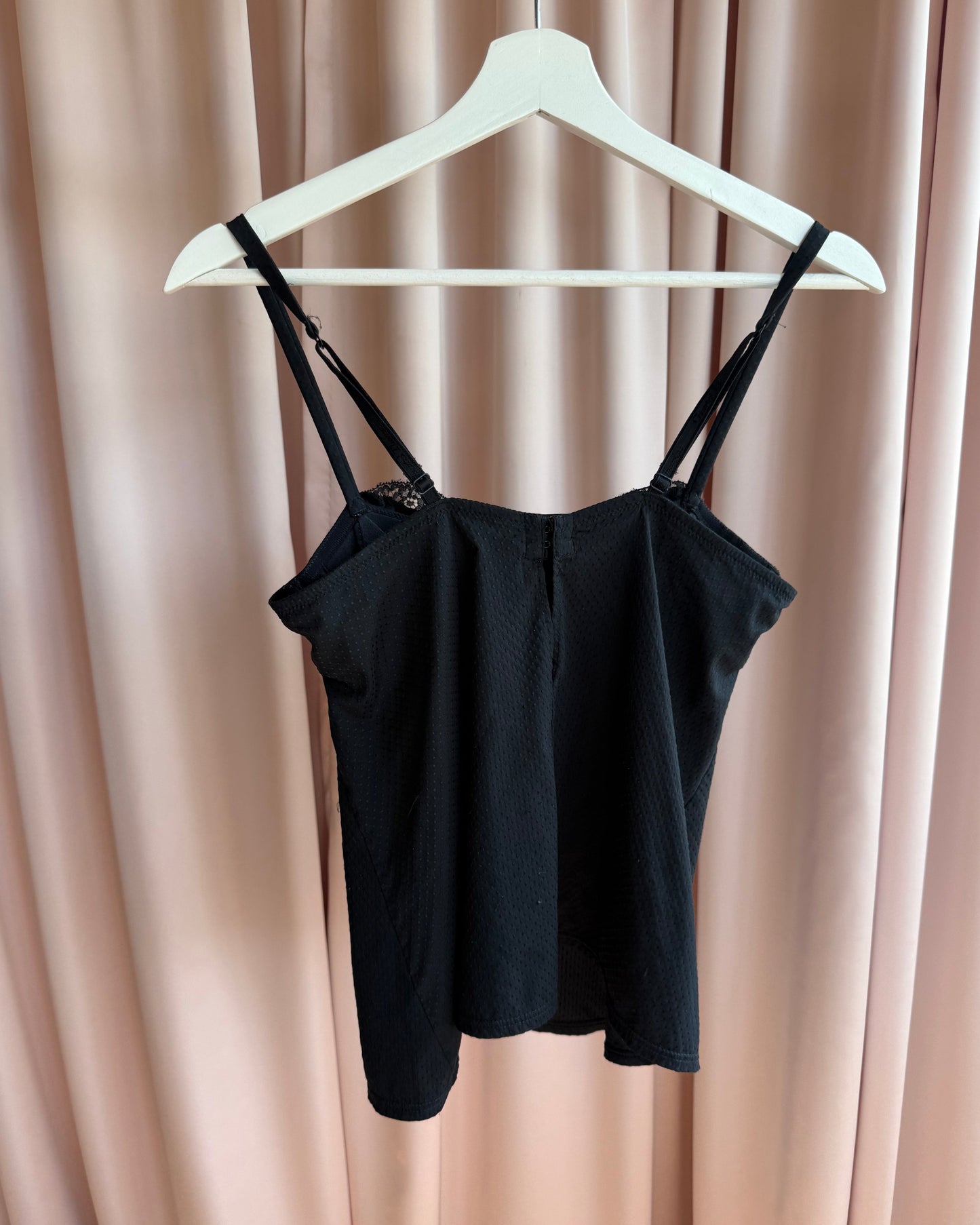Chantal Thomass Swiss Dot Cameo Charm Lace Trim Camisole