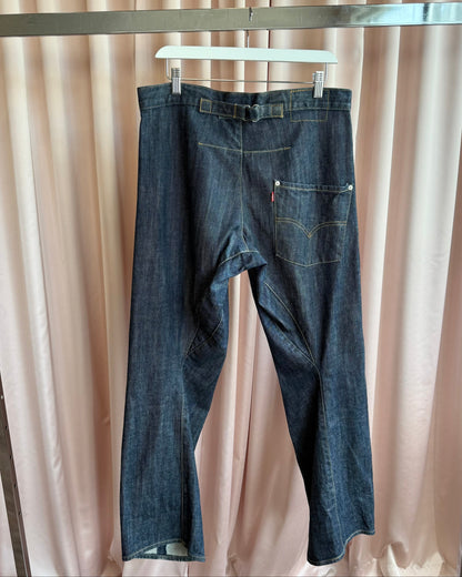 Levi's Engineered Jeans Loose Fit Dark Wash Denim