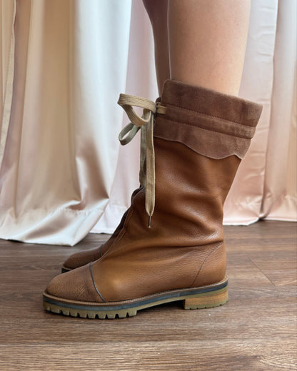 Vivienne Westwood Brown Leather Boots