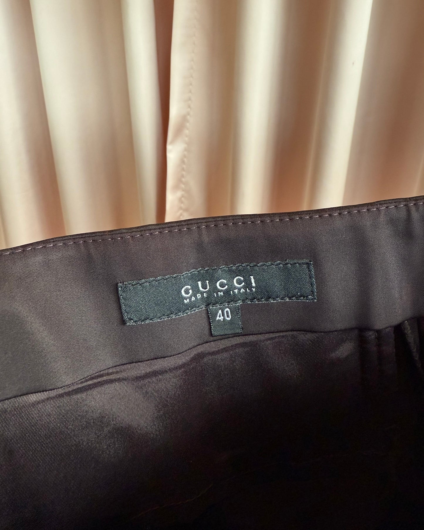 Gucci F/W 2004 by Tom Ford Eggplant Trousers