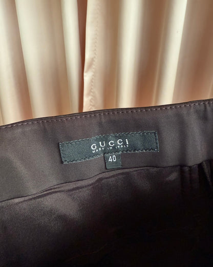 Gucci F/W 2004 by Tom Ford Eggplant Trousers