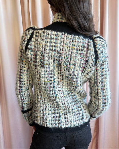 Balenciaga F/W 2007 by Nicolas Ghesquière Tweed Bouclé Jacket