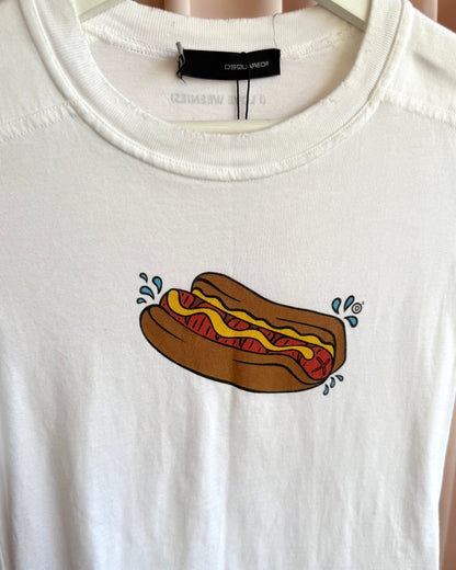 Dsquared² S/S 2004 Runway "Hot Dog" Graphic T-Shirt