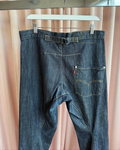 Levi's Engineered Jeans Loose Fit Dark Wash Denim