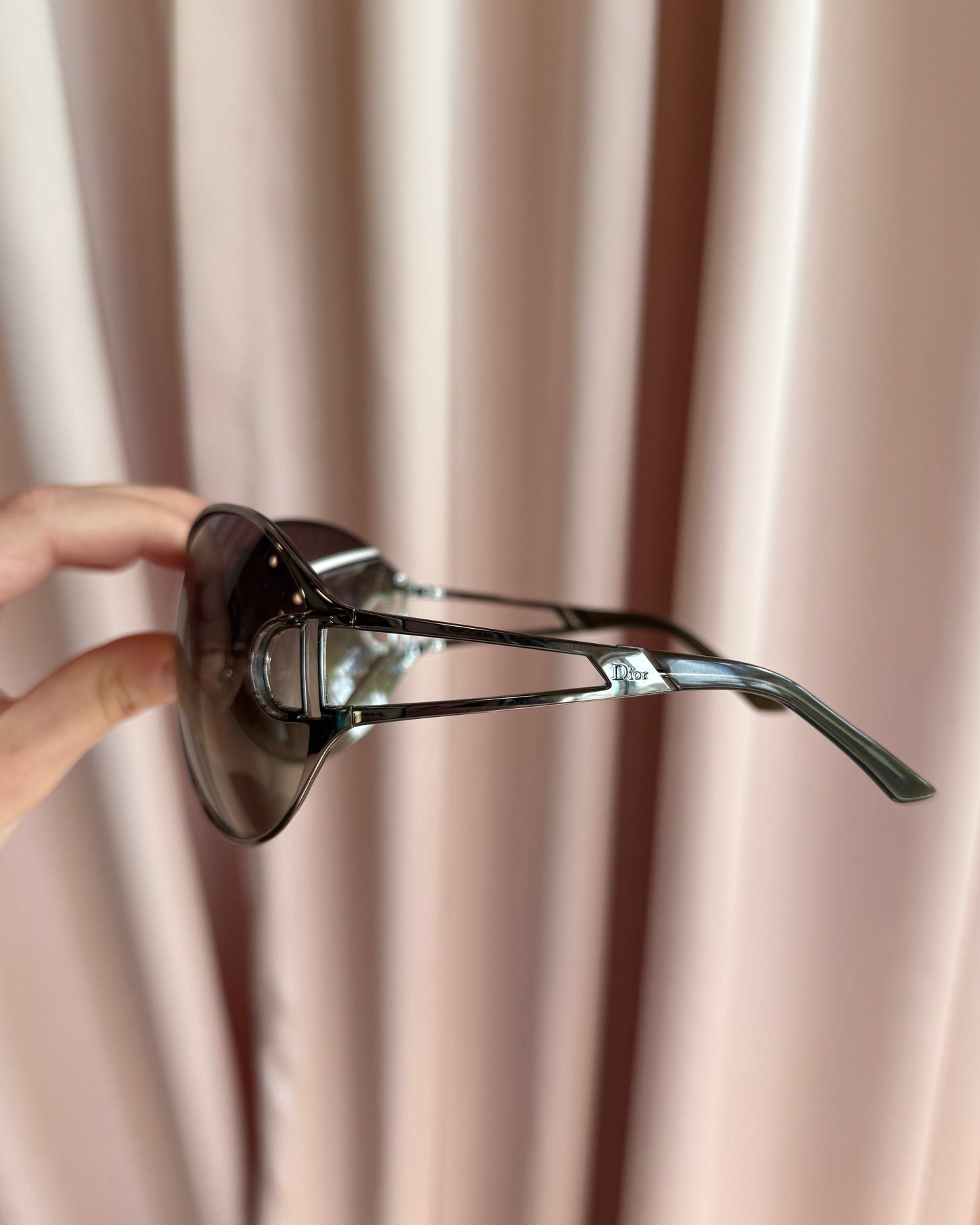 Dior 2000's Diorissimo 1 Oversized Sunglasses