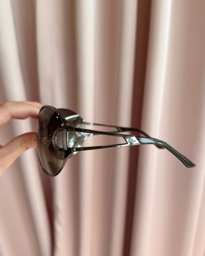 Dior 2000's Diorissimo 1 Oversized Sunglasses