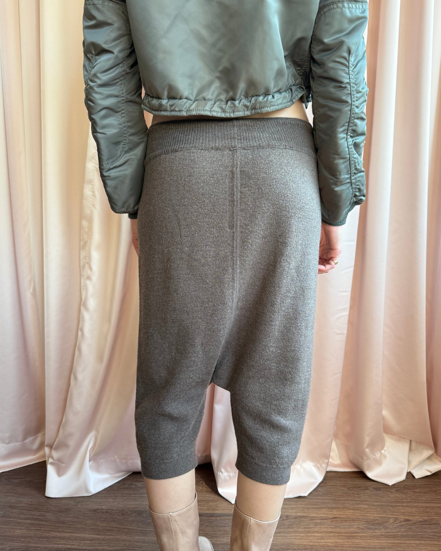 Rick Owens F/W 2016 Mastodon Dust Wool Pod Shorts