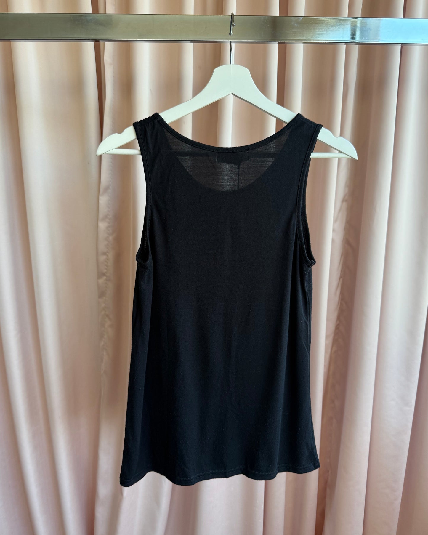 Japanese Brand "Charm" Text Graphic Tank Top
