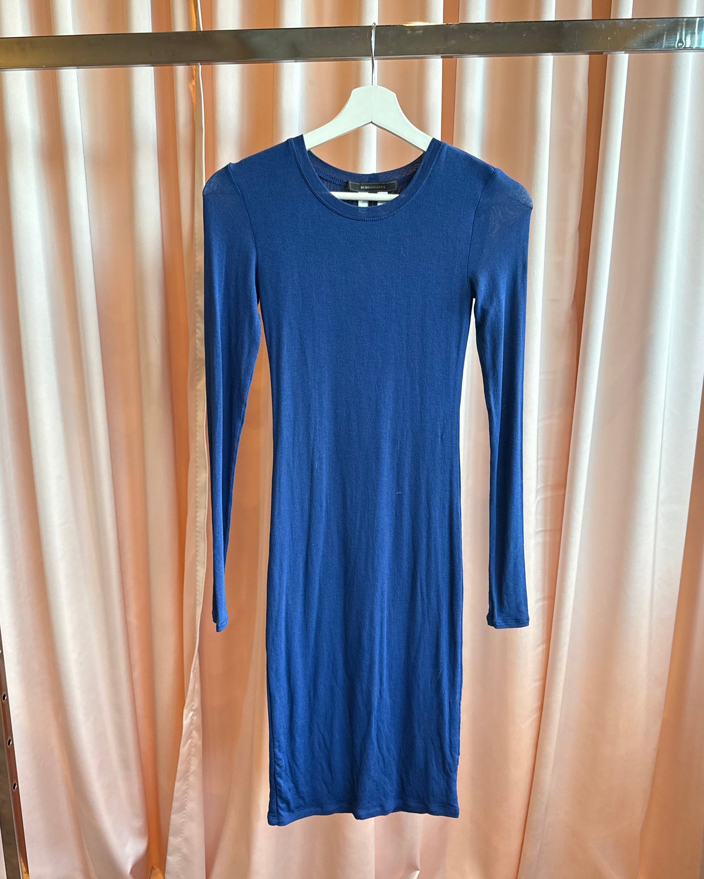 BCBGMaxazria Royal Blue Modal Bodycon Dress