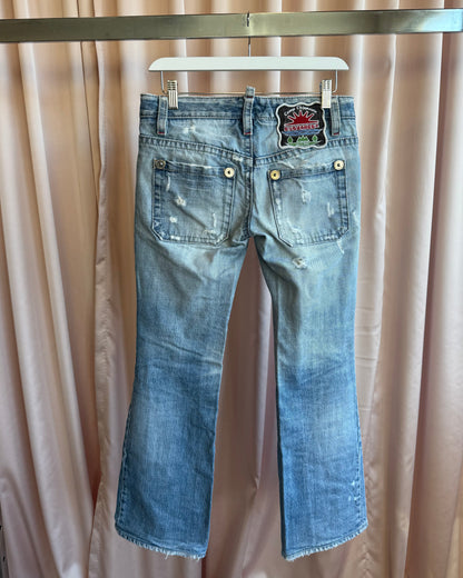 Dsquared² S/S 2006 Distressed Low Rise Denim