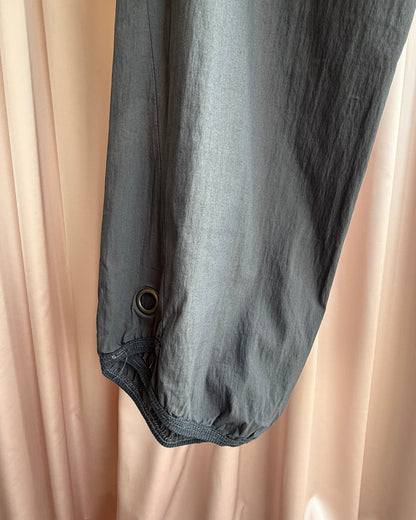 Cop Copine Charcoal Grey Lightweight Cropped Pants