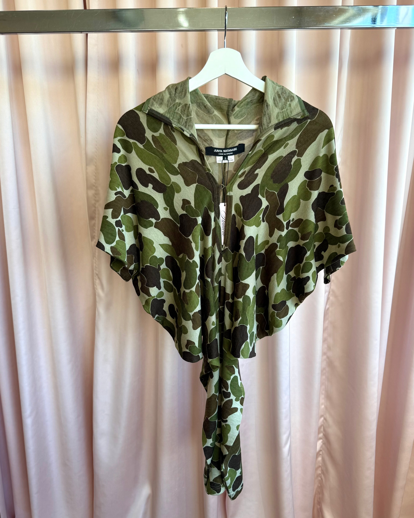 Junya Watanabe F/W 2010 Duck Camouflage Print Wool Dress