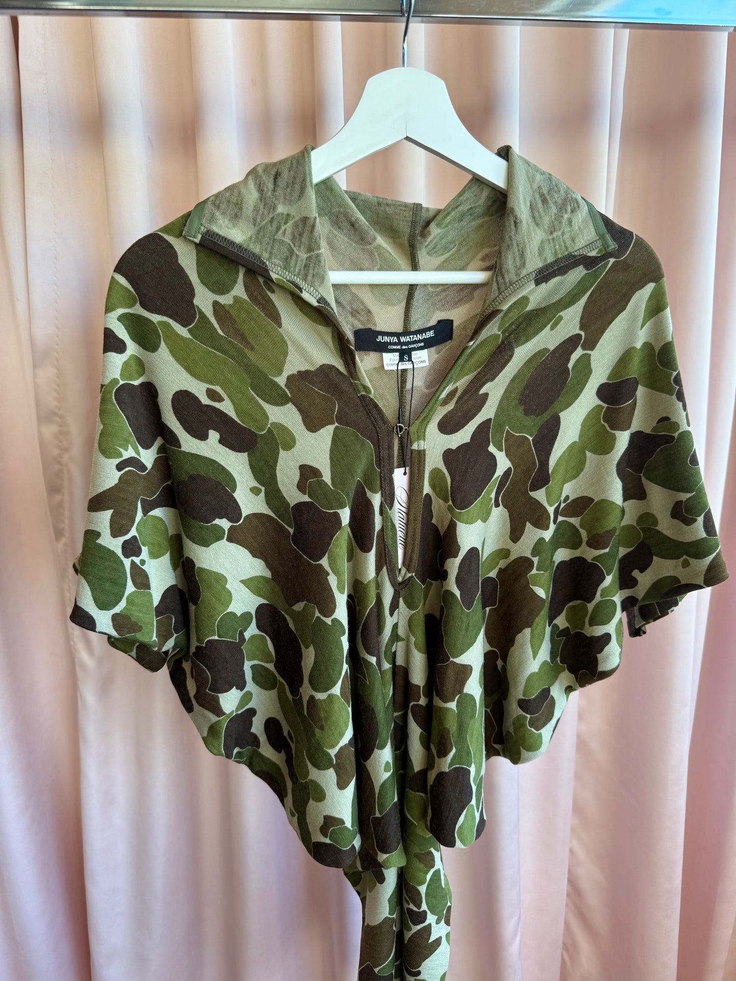 Junya Watanabe F/W 2010 Duck Camouflage Print Wool Dress