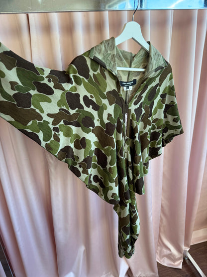 Junya Watanabe F/W 2010 Duck Camouflage Print Wool Dress