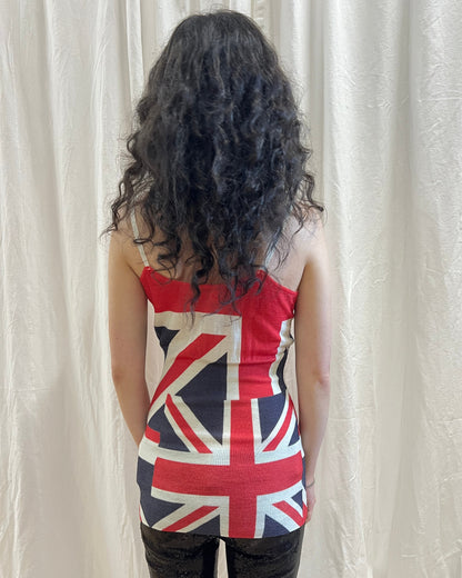 Comme des Garçons S/S 2006 Union Jack Knit Tank Top