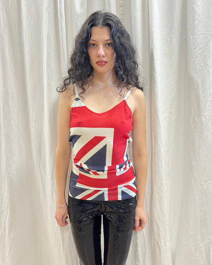 Comme des Garçons S/S 2006 Union Jack Knit Tank Top