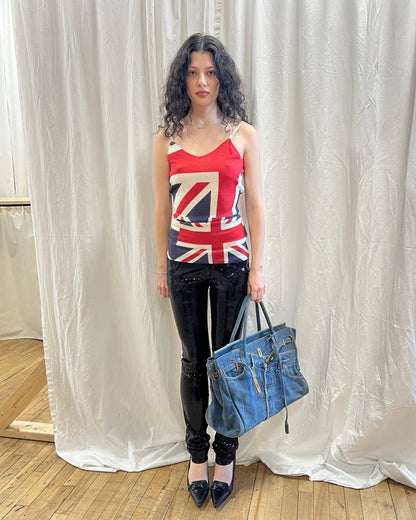 Comme des Garçons S/S 2006 Union Jack Knit Tank Top