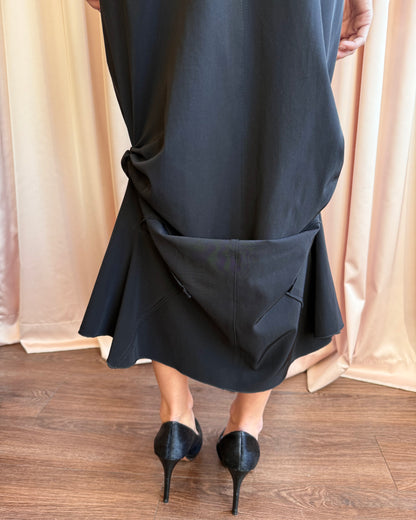Le Jean De Marithé + François Girbaud Black Mermaid Skirt